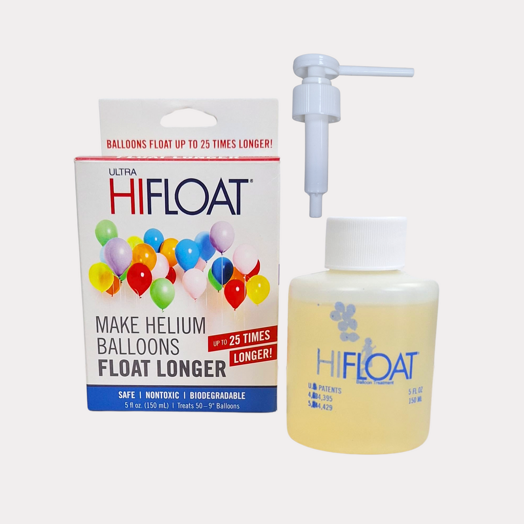 Potenciador para Globos Hi Float, 5 oz, con dispensador