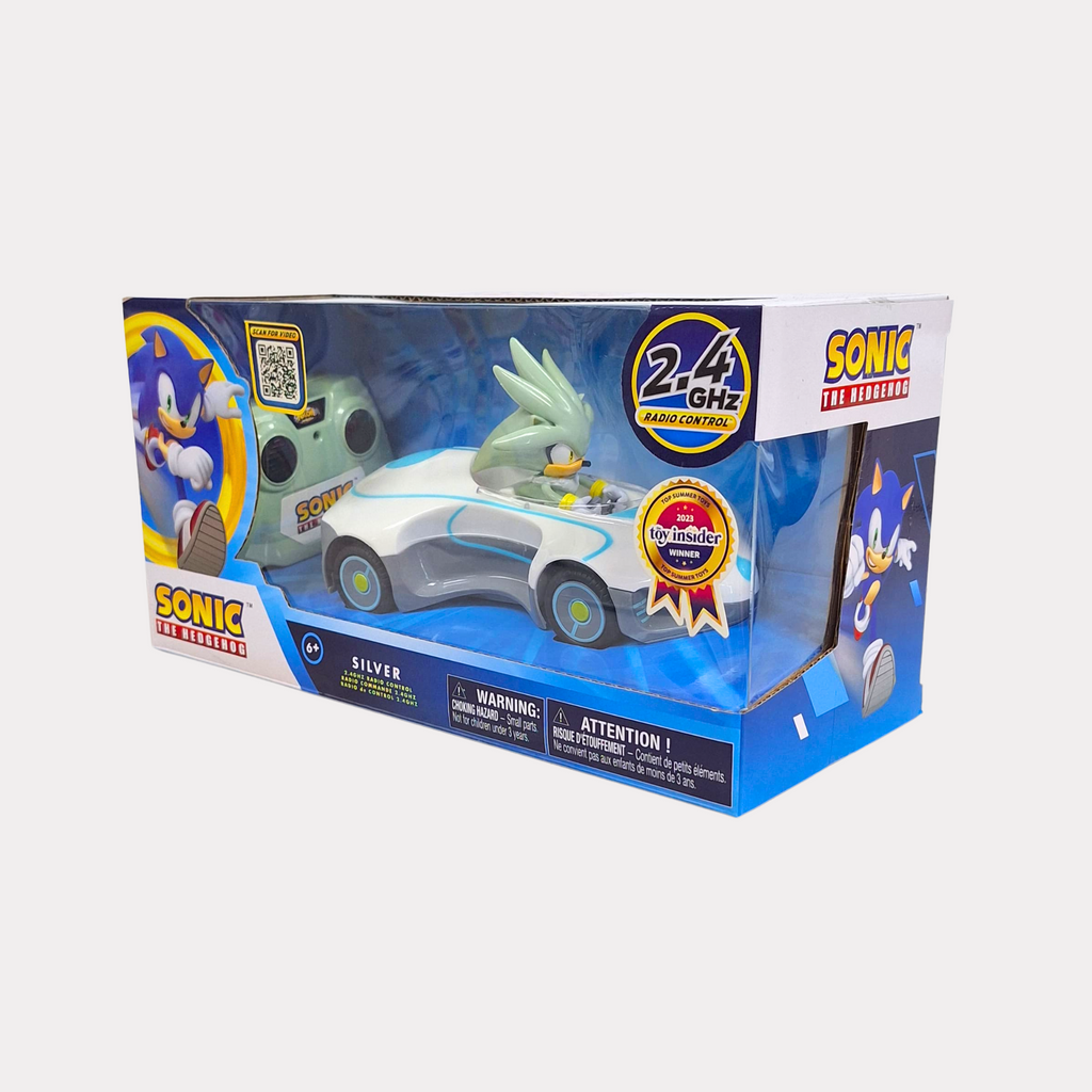 Carrito de control Remoto de Silver - Sonic, 6.5 Plg