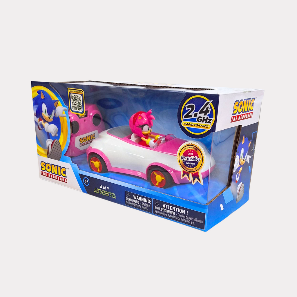 Carrito de control Remoto de Amy - Sonic, 6.5 Plg