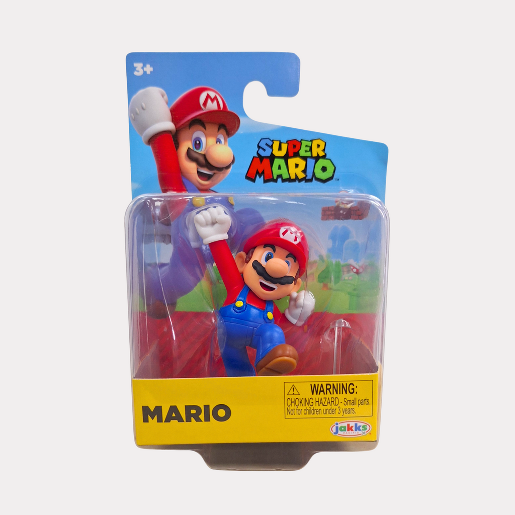 Figura Coleccionable de Mario Bros - Super Mario, 3 Plg