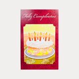 Tarjeta de Cumpleaños, mediana, Mucha alegría y sorpresas
