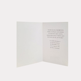 Tarjeta de Bodas para los Novios, mediana, para los novios
