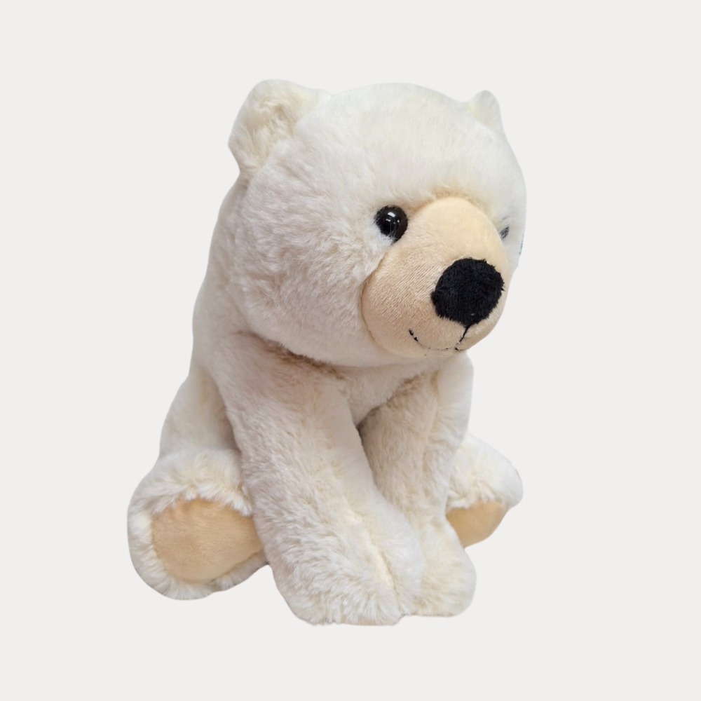 Peluche de Oso Polar, 9 Plg