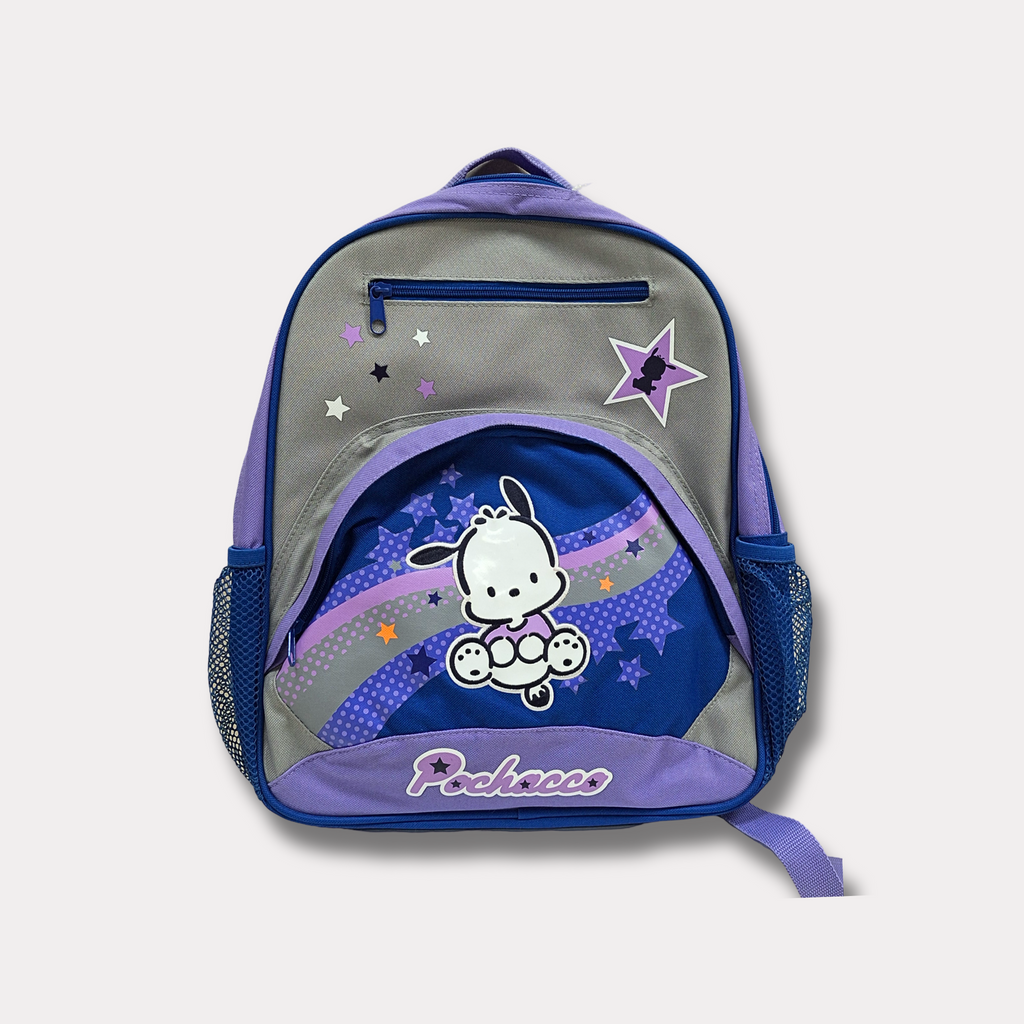 Mochila de Pochacco, 15 Plg, 3 compartimentos