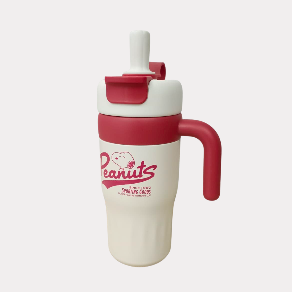 Vaso de Snoopy, 570 ml, rojo
