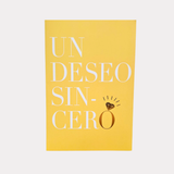 Tarjeta de Bodas para los Novios, mediana, un deseo sincero
