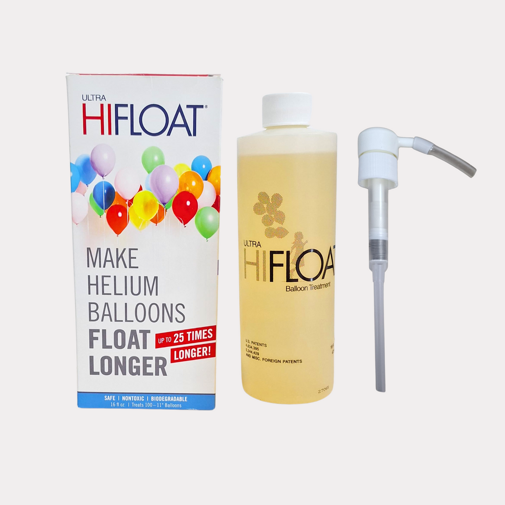 Potenciador para Globos Hi Float, 473 ml, con dispensador