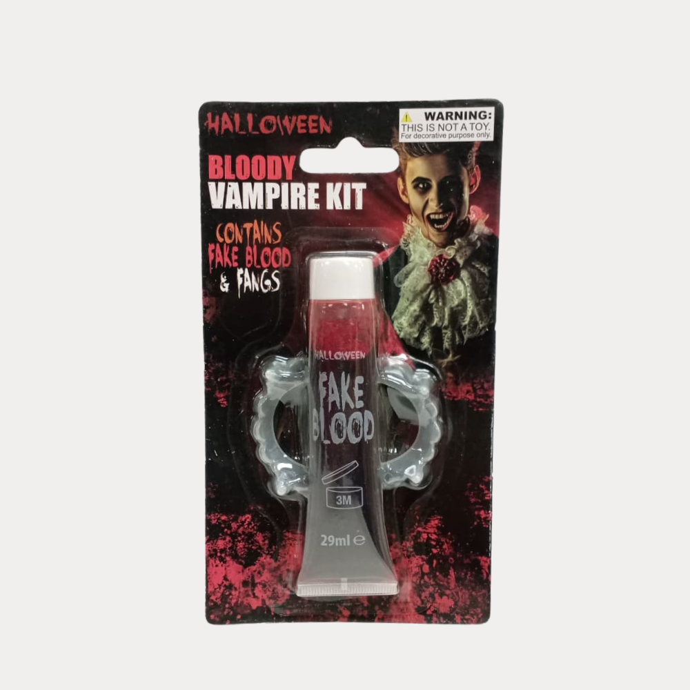 Sangre Falsa más Dientes de Vampiro, 29 ml