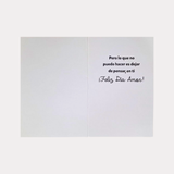 Tarjeta de Amor para Parejas, mediana, Feliz día Amor