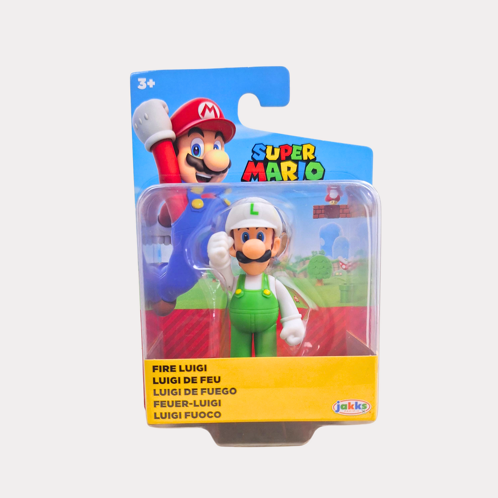 Figura Coleccionable de Luigi - Super Mario, 3 Plg