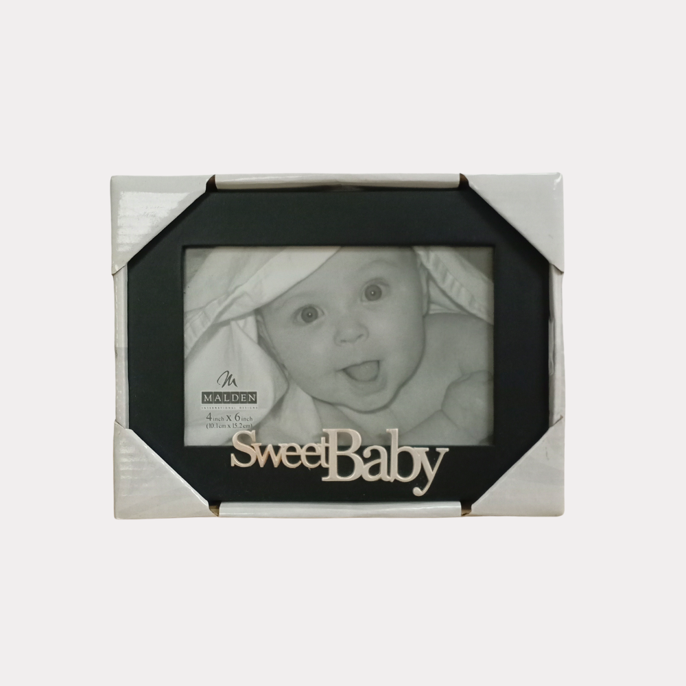 Retratera para Bebés, ideal para mesa y pared, marco de madera, 6 Plg