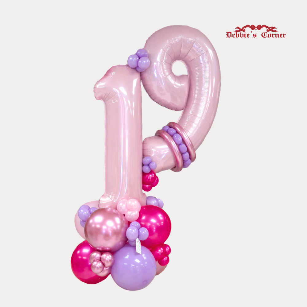 Bouquet de Globos de Números