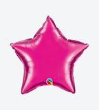 Globo de Estrella, metalizado, 20 Plg, varios colores, sin diseño