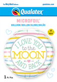I love you to the moon 18"