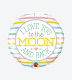 I love you to the moon 18"