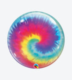 Tie Dye Swirls Bubble