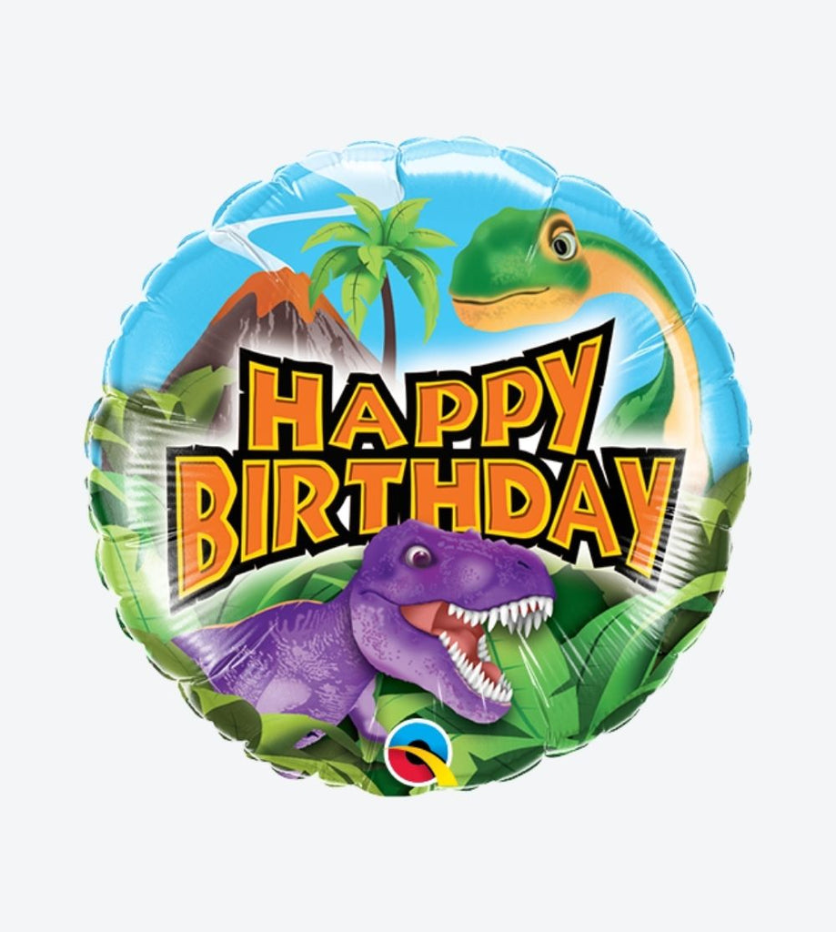 Happy Birthday Dinosaurs 9"