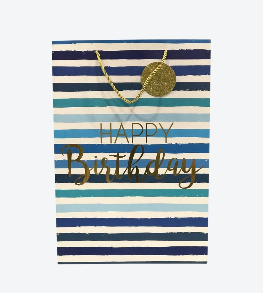 Tonos Azules Happy Birthday: Grande